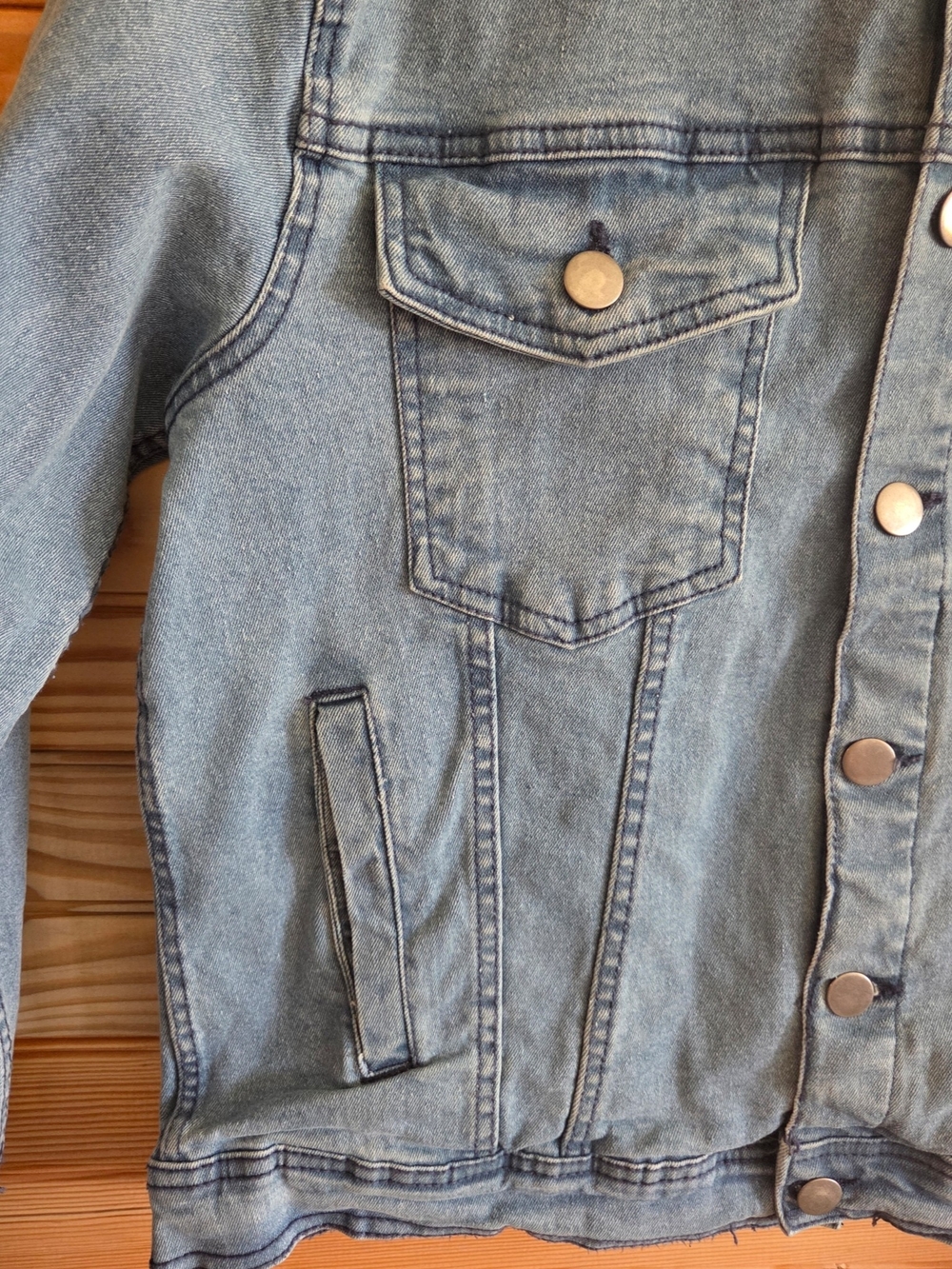 Houston Rockets Womens Denim Jacket - Picture 4 of 8